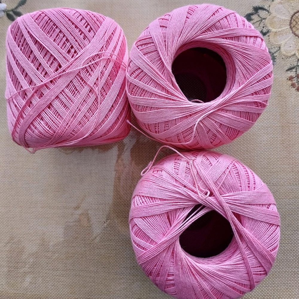 Pink Yarn Bundle - New without Tags